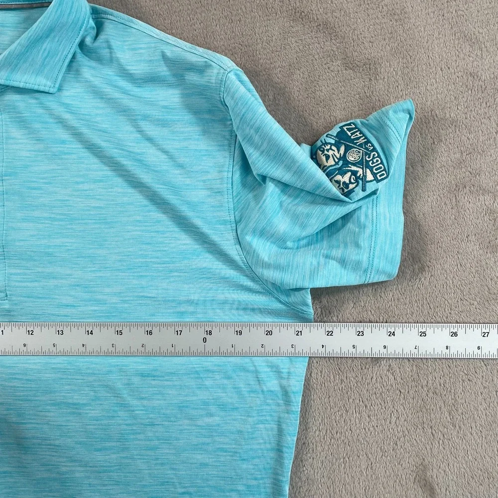 Johnnie-O x Dogs vs Katz Charity Featherweight Performance‎ Golf Polo Shirt Med